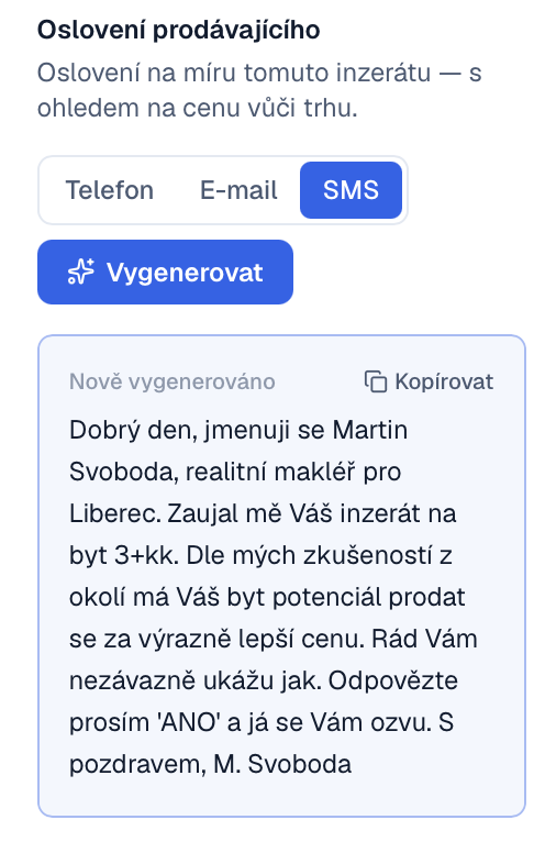 AI oslovení